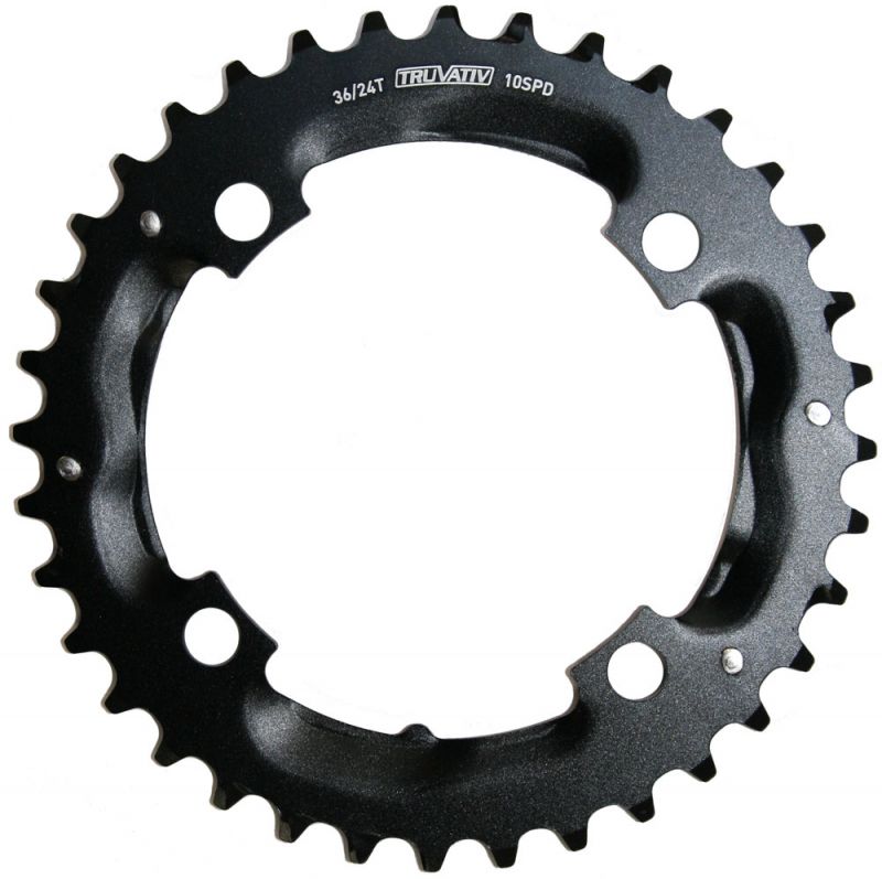 Coroa Truvativ Chainring MTB 36T 2x10 104mm black