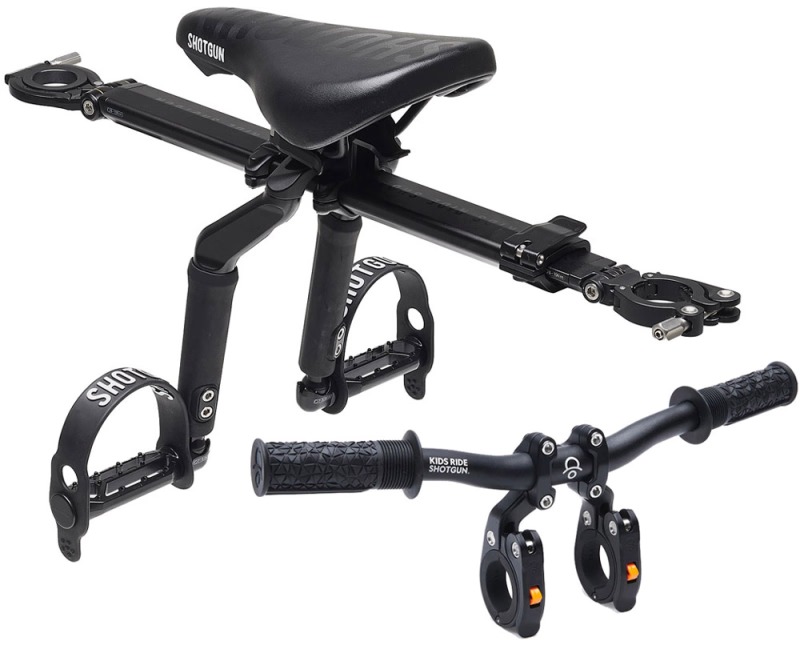 Cadeirinha dianteira infantil Shotgun Pro MTB + Guidao