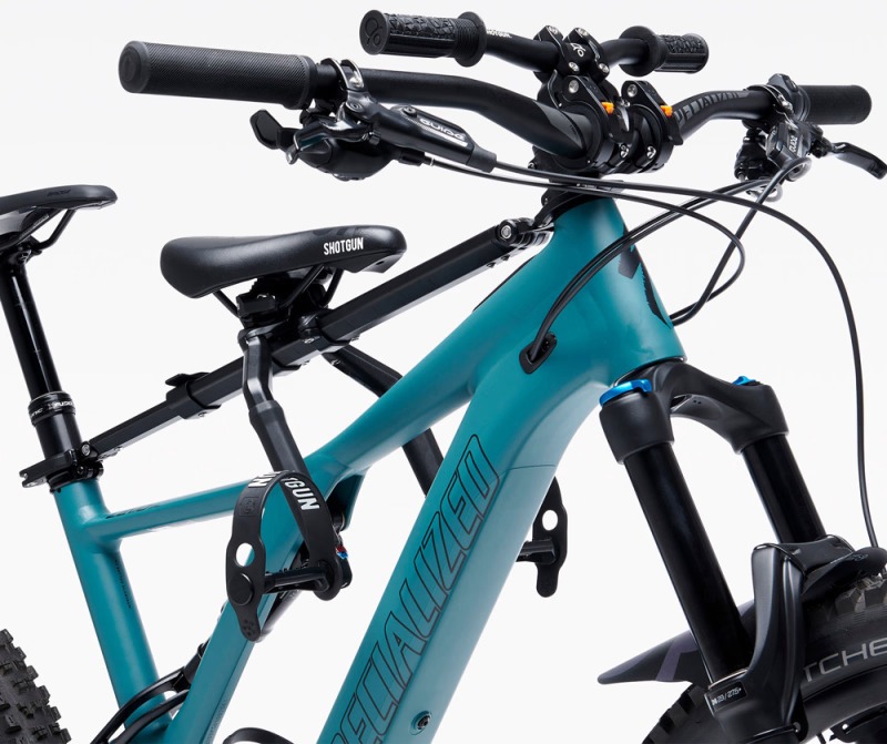 Cadeirinha dianteira infantil Shotgun Pro MTB + Guidao - Imagem 2